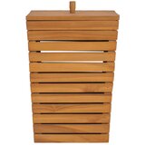  Košara za rublje 30 x 30 x 45 cm od masivne tikovine | shoptok.hr