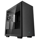 DeepCool Ohišje iz črnega kaljenega stekla Atx Ch510, (21408174) | Shoptok.si