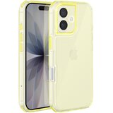 AVIZAR Ovitek za iPhone 17, ojačan, dvomaterialni, teksturiran, nedrseč, Rumena, (5000189023) | Shoptok.si