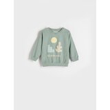 Reserved - Pulover z aplikacijo - Zelena | Shoptok.si