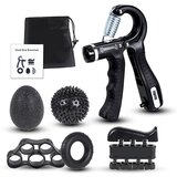 INF Oprema za trening prstov in rok 6 delov Black, (21273137) | Shoptok.si