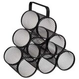5five Žičani stalak za vino Mayaj 28x18,5x25 cm metalni crni | Eponuda.ba