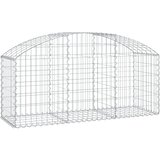  Gabionska košara s lukom 150x50x60/80 cm pocinčano željezo | shoptok.hr