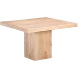  Blagovaonski stol 120 x 120 x 77 cm od masivnog drva manga | Eponuda.com