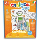 Carioca flomaster set combino robots baby 1/8 42896 Cene