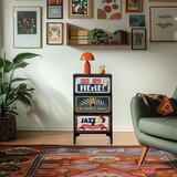 MID.YOU Komoda Ameriko S, Črna | Shoptok.si