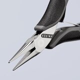 Knipex klešta za elektroniku sa poluokruglim čeljustima 115mm (35 22 115 esd)