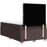  Krevet s oprugama i madracem tamnosmeđi 120 x 200 cm od tkanine | shoptok.hr
