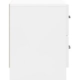  Noćni ormar 2 pcs Bijela visokog sjaja 43 x 34,5 x 44,5 cm | Eponuda.com