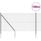  Zavareno žičano ograđivanje s bodljama 100 x 1 m Siva Mreža | Shoptok.si
