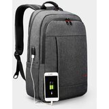 Tigernu T-B3142U ranac za laptop 15,6&amp;quot; crno-sivi, USB Slike