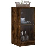 vidaXL Bočni ormarić sa staklenim vratima boja hrasta 35x37x75 5 cm | shoptok.hr