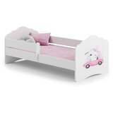 Kobi Furniture Fala - enojna postelja 160x80 z grafiko, ograjo in vzmetnico, (20630385) Cene