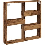 vidaXL Zidni ormarić boja staro drvo 80x15x80 cm od konstruiranog drva | shoptok.hr