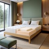 The White Stone Ognjevarna Vzmetnica 90x190 iz Memory Foam Višina 20 cm | Ortopedska | Hipoalergena in Antibakterijska Prevleka, (5000162263) | Shoptok.si