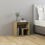 vidaXL Noćni ormarić boja hrasta sonome 40 x 30 x 40 cm od iverice Cijene