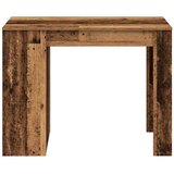 vidaXL Pisalna miza s predalom in polico starinski les 102x62x77,5 cm | Shoptok.si