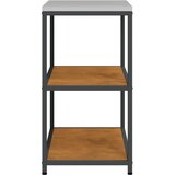  Kuhinjsko skladištenje s policom Rđa 90 x 50 x 92 cm Čelik | shoptok.hr