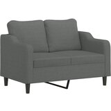  2-dijelni set sofa s jastucima tamnosivi od tkanine | shoptok.hr