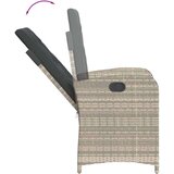  Vrtna jedilna garnitura 5-delna z blazinami sv. siv p | Shoptok.si