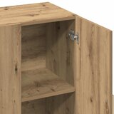  Komoda boja hrasta artisana 90 x 34 x 80 cm konstruirano drvo | shoptok.hr
