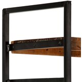 Police za knjige s 4 razine 80 x 30 x 180 cm obnovljeno drvo | shoptok.hr