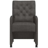  Blagovačke stolice s kotačima 2 pcs Crna 58 x 67 x 97 cm | Eponuda.com