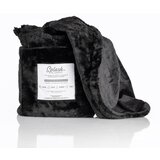 Splash Blanket Furlush Black on Black Small Cene