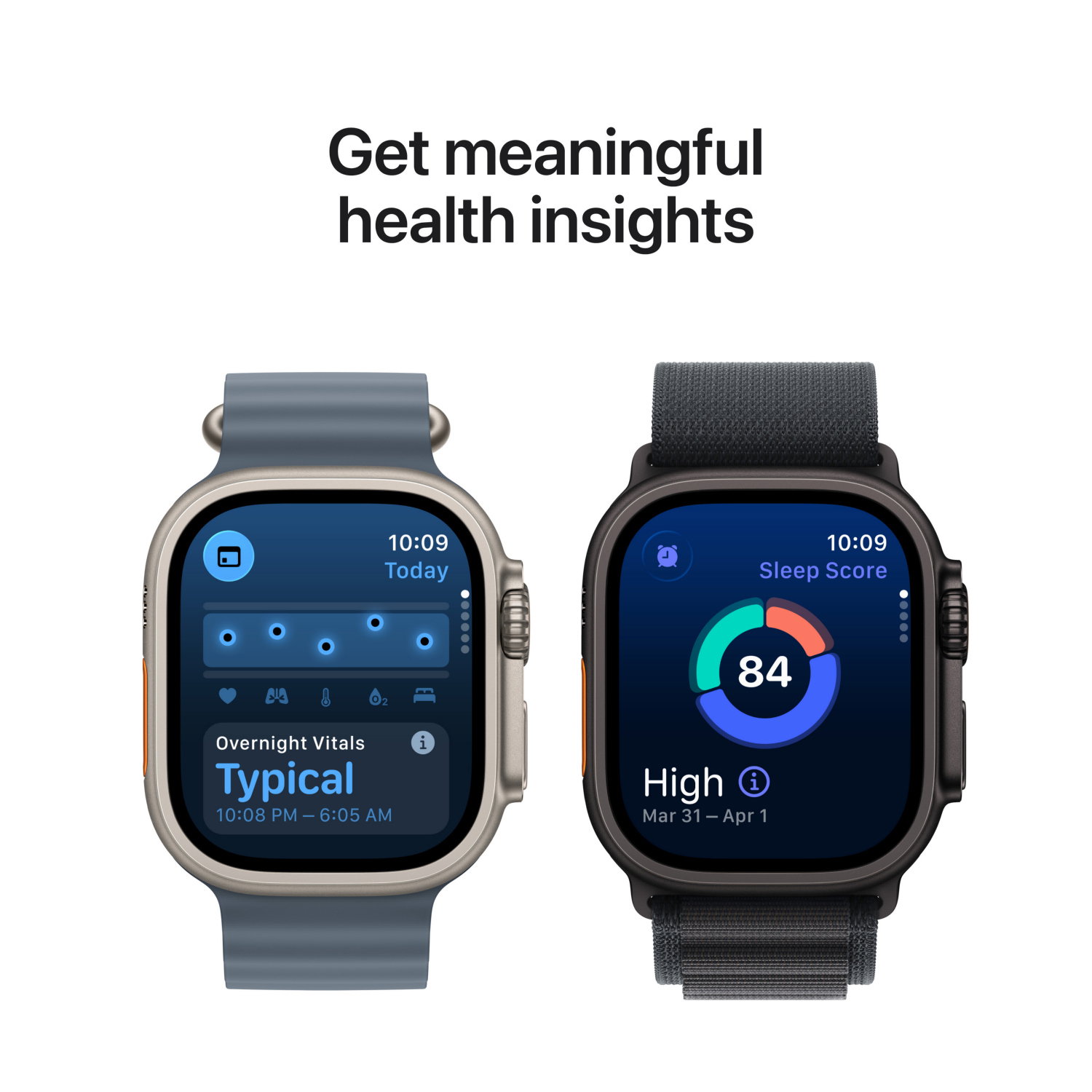 Apple Watch Ultra 3 Trail Loop M/L Boja MEWU4QF/A narukvice: 49mm Titan kucište Plava/Svijetloplava Prirodno | shoptok.hr