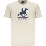 U.S. GRAND POLO US GRAND POLO SHORT SLEEVE T-SHIRT MEN BEIGE | Shoptok.si