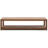 Kave Home Mizica iz masivnega tika v naravni barvi 70x150 cm Sashi – | Shoptok.si