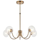  Endon 119210 - Luster na stalku HAGUE 5xG9/5W/230V mesing | Eponuda.com