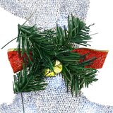 vidaXL LED irvasi 5 pcs Srebrno tkanina | shoptok.hr