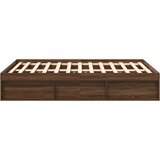  Okvir za krevet smeđa boja hrasta 120x200 cm | shoptok.hr
