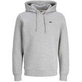 JJ Rebel muŠki duks sa kapuljaČom logo sweat hood sivi Cene