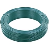 vidaXL žica za vezanje ograde 250 m 0,9/1,4 mm čelična crno-zelena Cijene