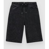 Volcom Freazy Loose Denim Ew Kids Kratke hlace blackity black Cene