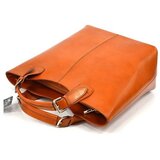 Vera Pelle Ročne torbice VP068L Oranžna | Shoptok.si