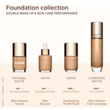 Clarins Skin Illusion Hydrating Foundation puder s visokim prekrivanjem nijansa 114.3W 30 ml | shoptok.hr
