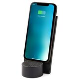 Lexon CITY ENERGY PRO Bežični Punjač 10W Qi + 3W Bluetooth Zvučnik CRNI | shoptok.hr