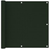 vidaXL Balkonsko platno temno zeleno 90x300 cm HDPE Cene