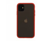Nillkin Silikonski ovitek s trdim zadnjim delom za iPhone 12 mini - rdeč | Shoptok.si