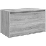  Klupa za hodnik sivi hrast 80 x 40 x 45 cm konstruirano drvo | Eponuda.ba