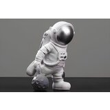 Aberto Design dekorativna figura CY0375, 16x8x10 cm, belo-srebrne boje | ePonuda.com