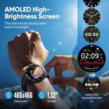 Mibro GS Explorer S pametni sat, statistika padela, GPS, 10 ATM, 1,32" AMOLED | shoptok.hr