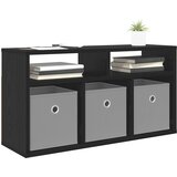  Nizak ormarić s ladicama Crni hrast 72 x 22,5 x 38 cm | Eponuda.ba