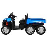 Traktor na akumulator Farmer - dvosjed - plavi | shoptok.hr