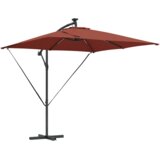  Senčnik Terakota 249 x 249 x 250 cm Poliester in aluminij, (5000206297) | Shoptok.si