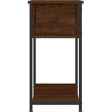  Noćni ormarić boja hrasta 30 x 60 x 60 cm od konstruiranog drva | shoptok.hr