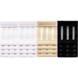 INF 3 kljukice s 3 vrstičnimi razmiki. Bra Extender Bra Extension trak White + light skin + black, (21293906) | Shoptok.si